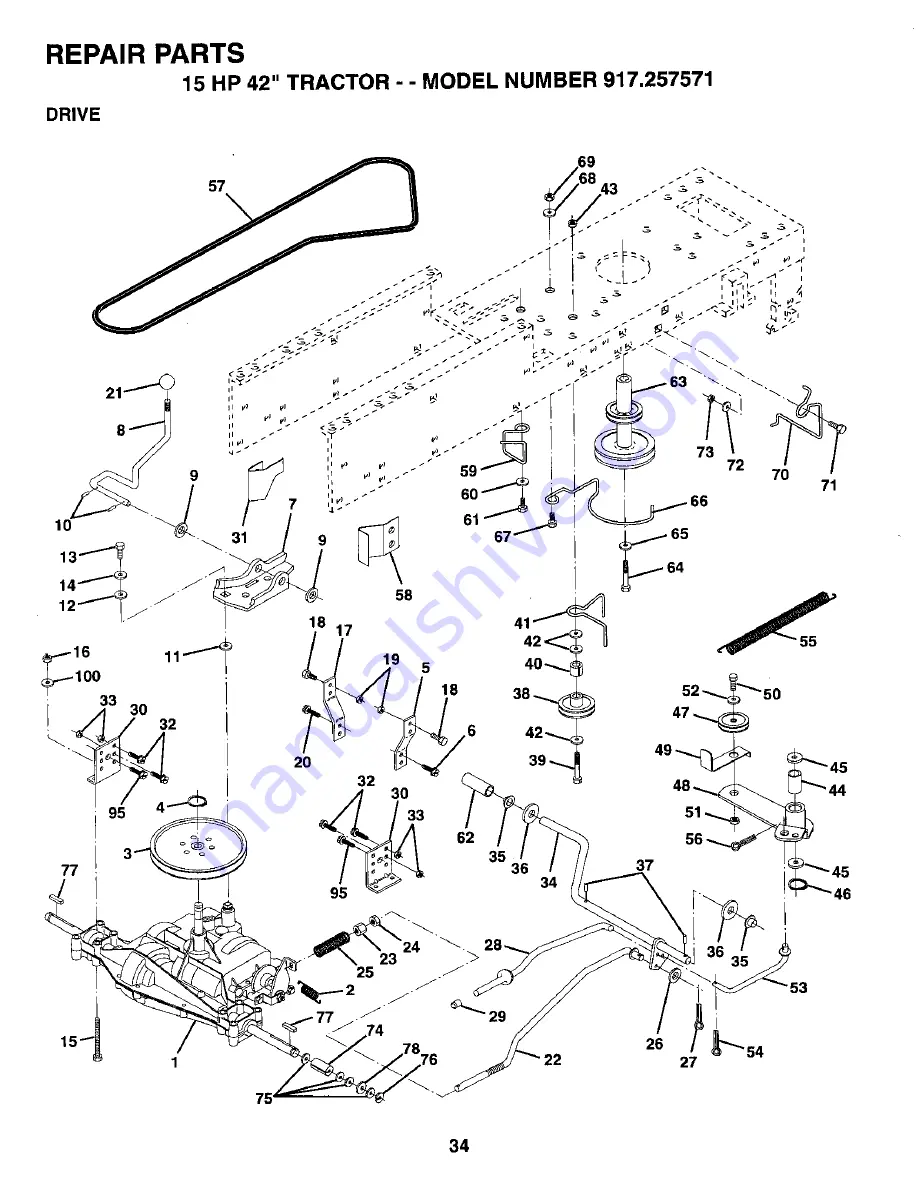 Craftsman 917.257571 Owner'S Manual Download Page 8