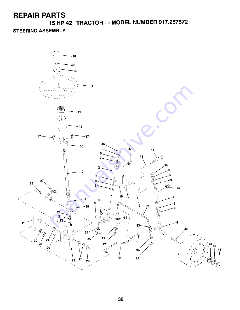 Craftsman 917.257572 Owner'S Manual Download Page 10