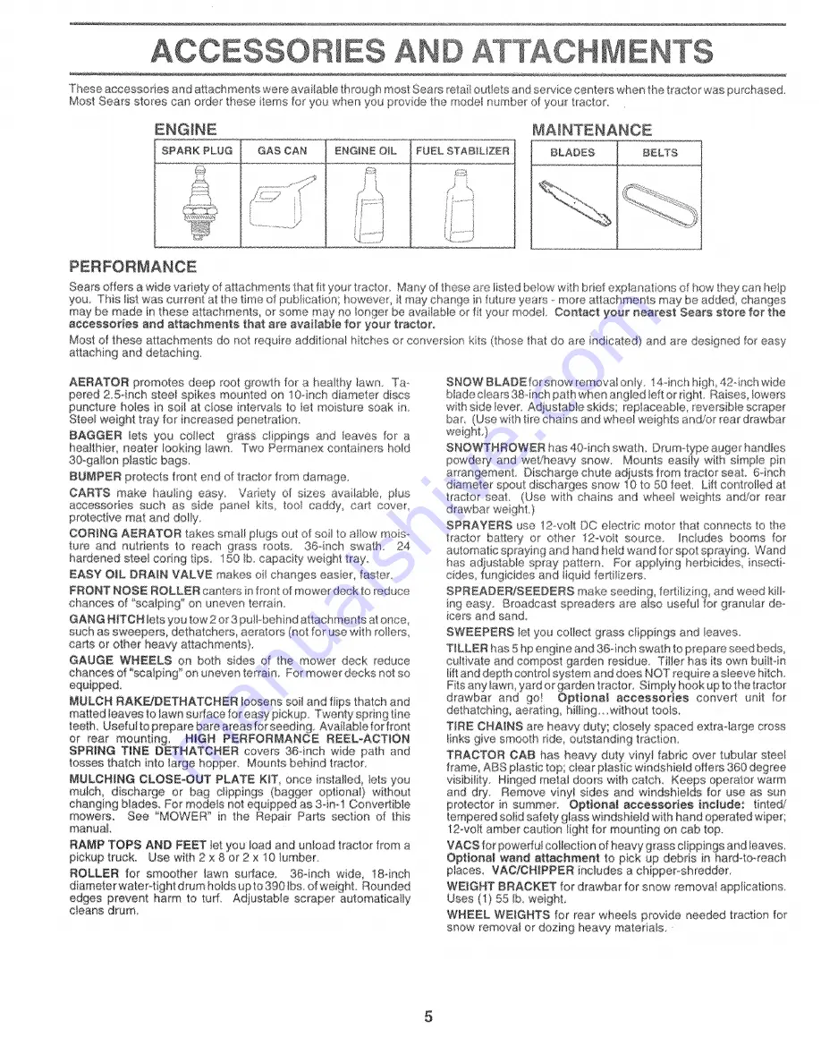 Craftsman 917.25759 Owner'S Manual Download Page 5