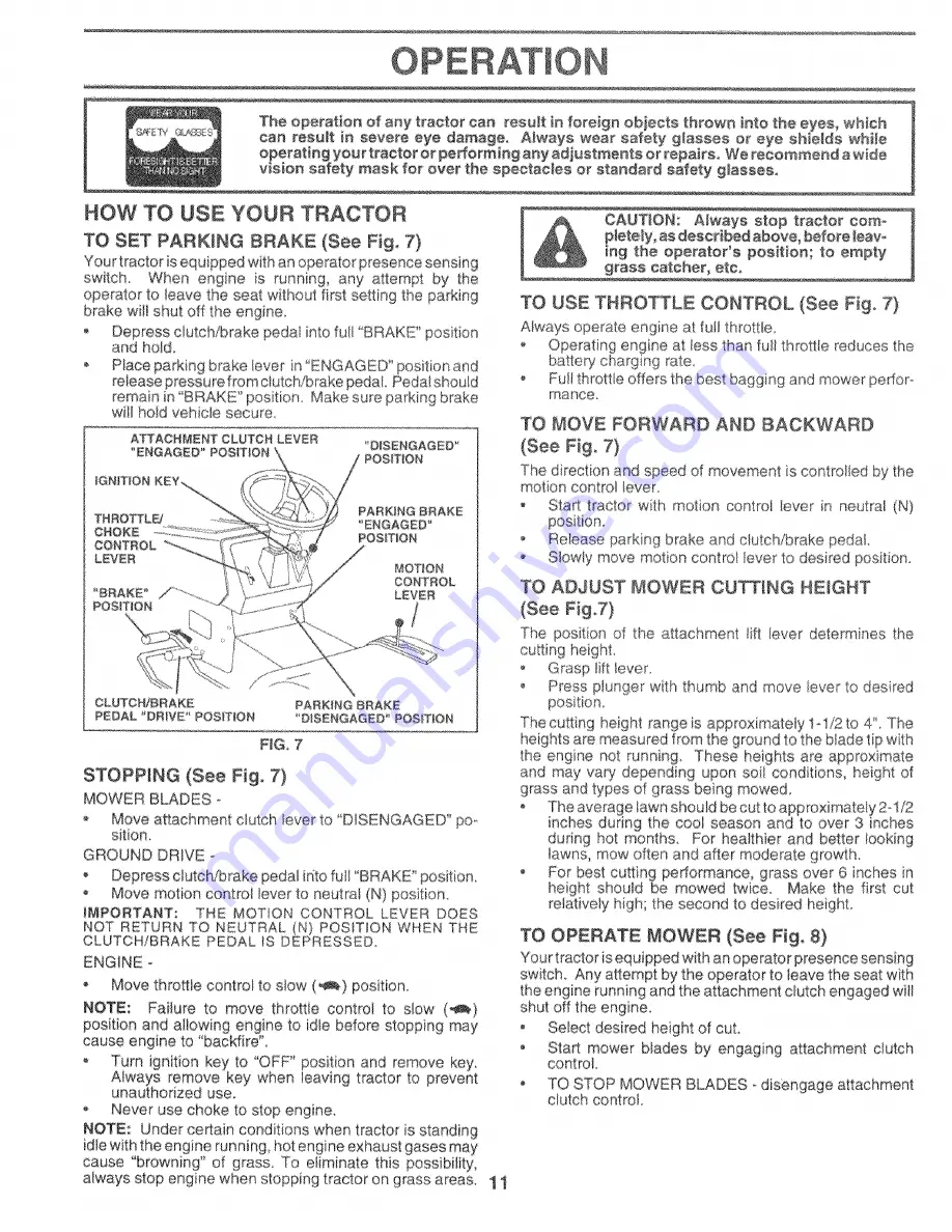 Craftsman 917.25759 Owner'S Manual Download Page 11