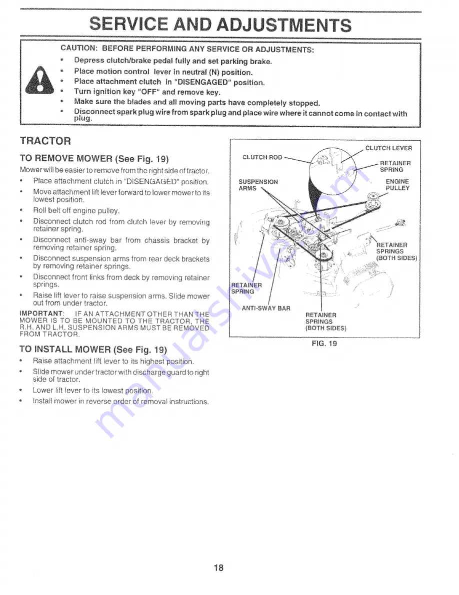 Craftsman 917.25759 Owner'S Manual Download Page 18