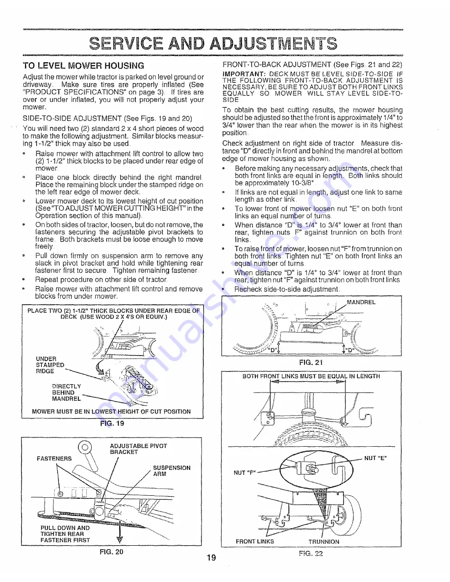 Craftsman 917.257620 Owner'S Manual Download Page 19