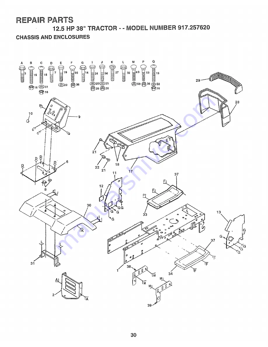 Craftsman 917.257620 Скачать руководство пользователя страница 30