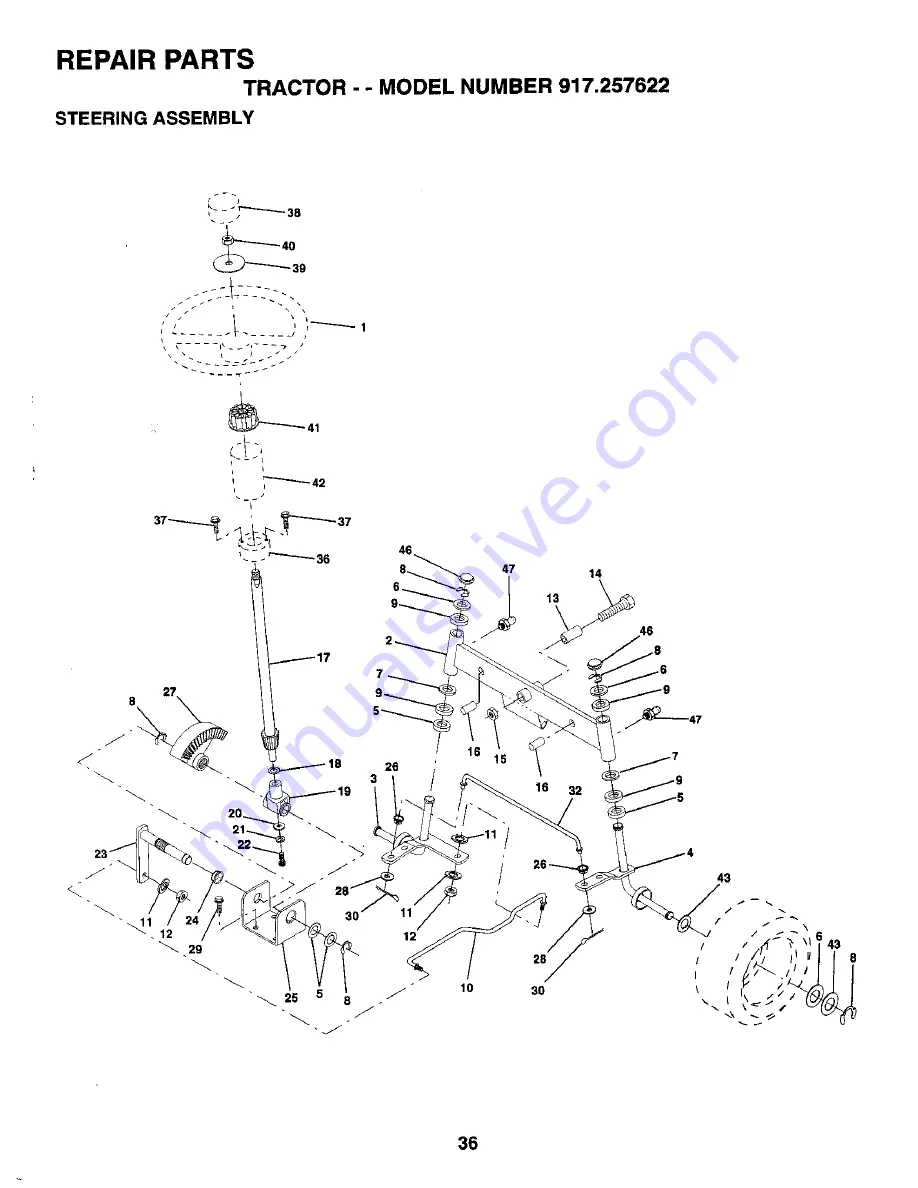 Craftsman 917.257622 Owner'S Manual Download Page 10