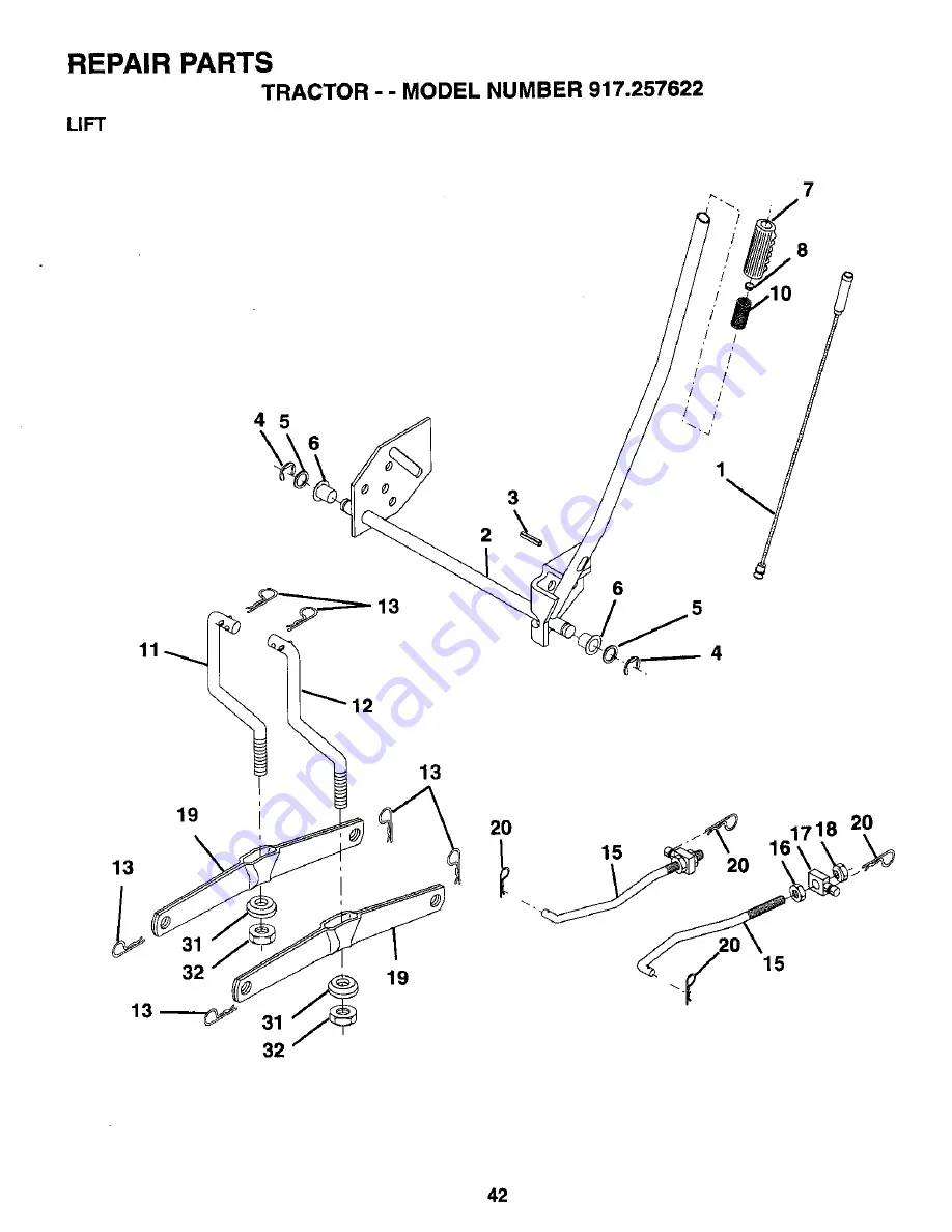 Craftsman 917.257622 Owner'S Manual Download Page 16