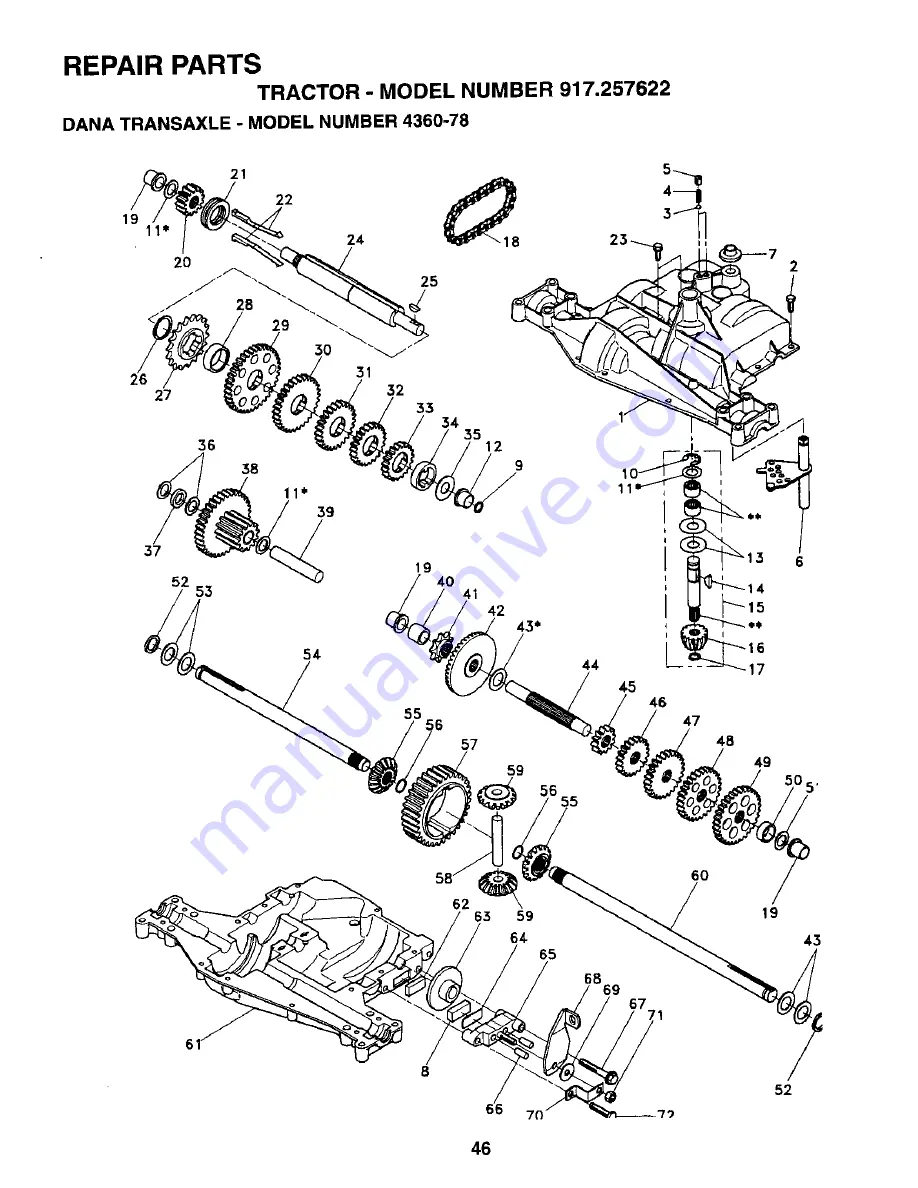 Craftsman 917.257622 Owner'S Manual Download Page 20