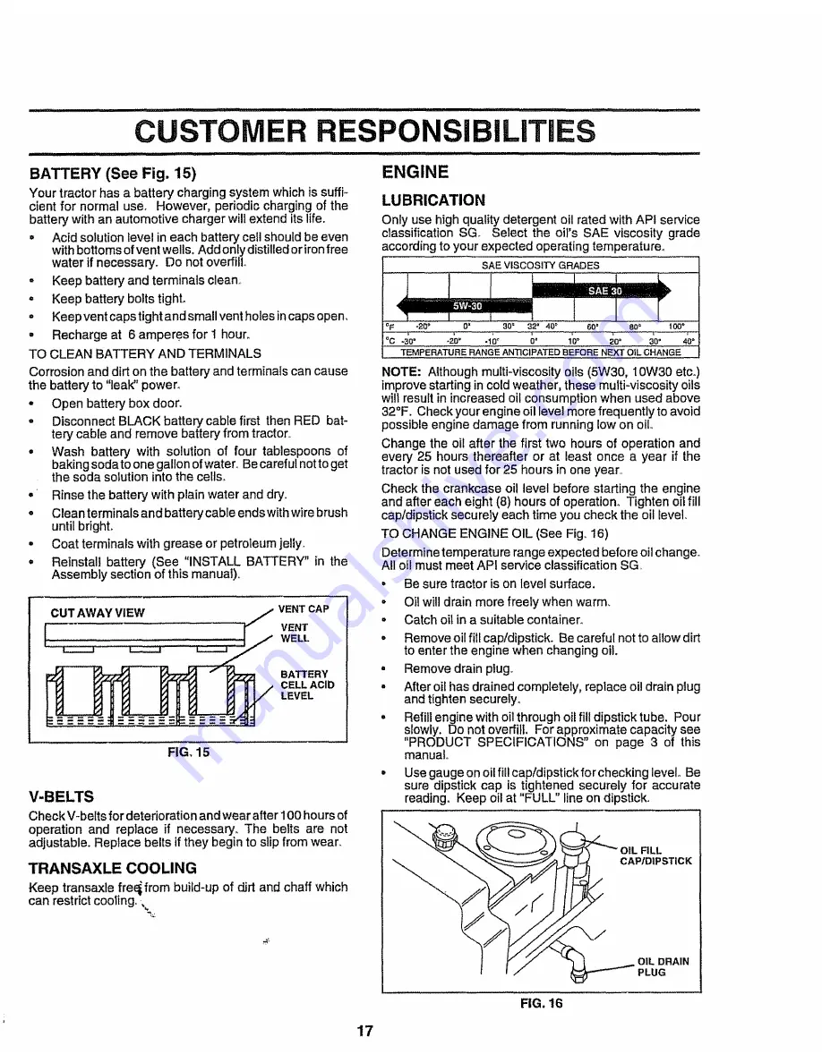 Craftsman 917.257641 Owner'S Manual Download Page 17