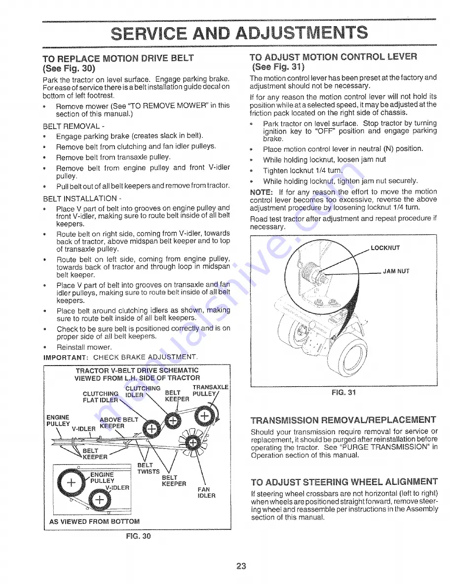 Craftsman 917.257730 Owner'S Manual Download Page 23