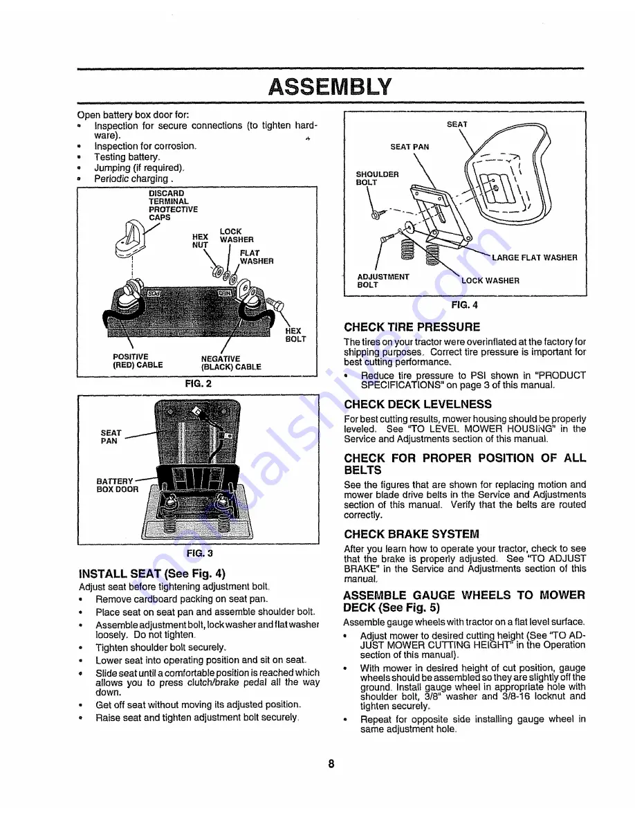 Craftsman 917.258540 Owner'S Manual Download Page 8