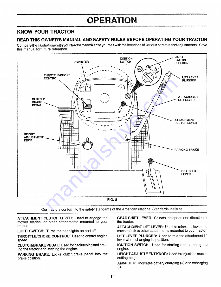 Craftsman 917.258542 Owner'S Manual Download Page 11