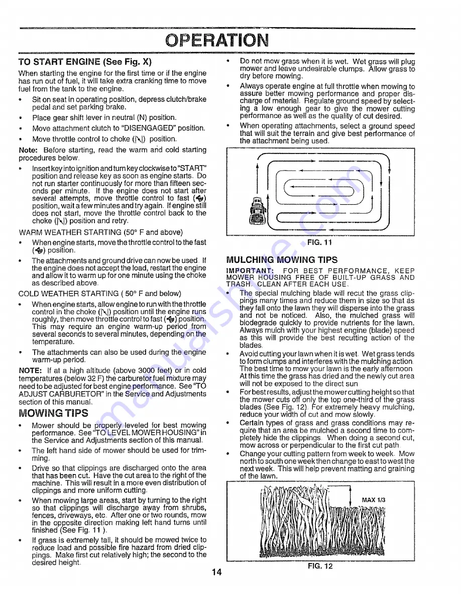 Craftsman 917.258542 Owner'S Manual Download Page 14