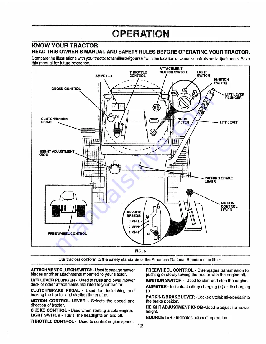 Craftsman 917.258920 Owner'S Manual Download Page 12