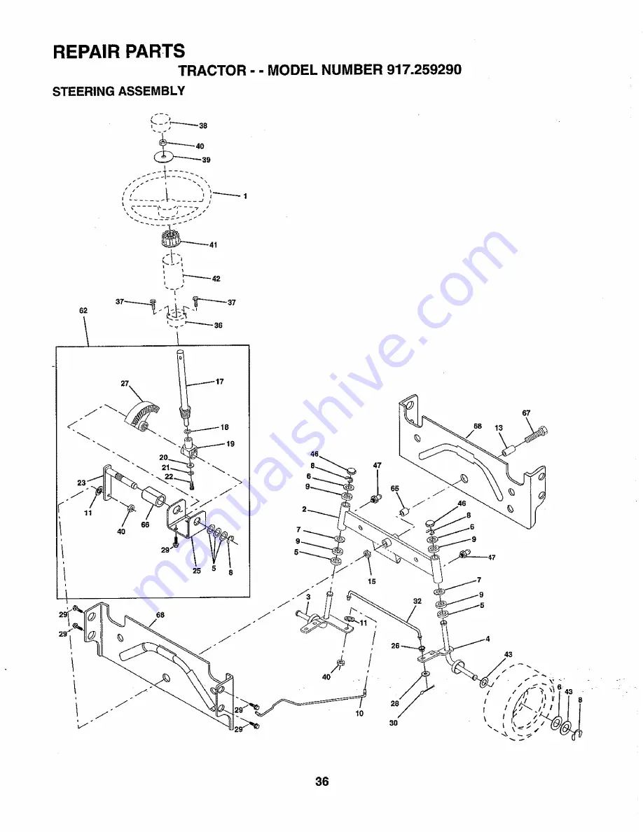 Craftsman 917.259290 Owner'S Manual Download Page 36