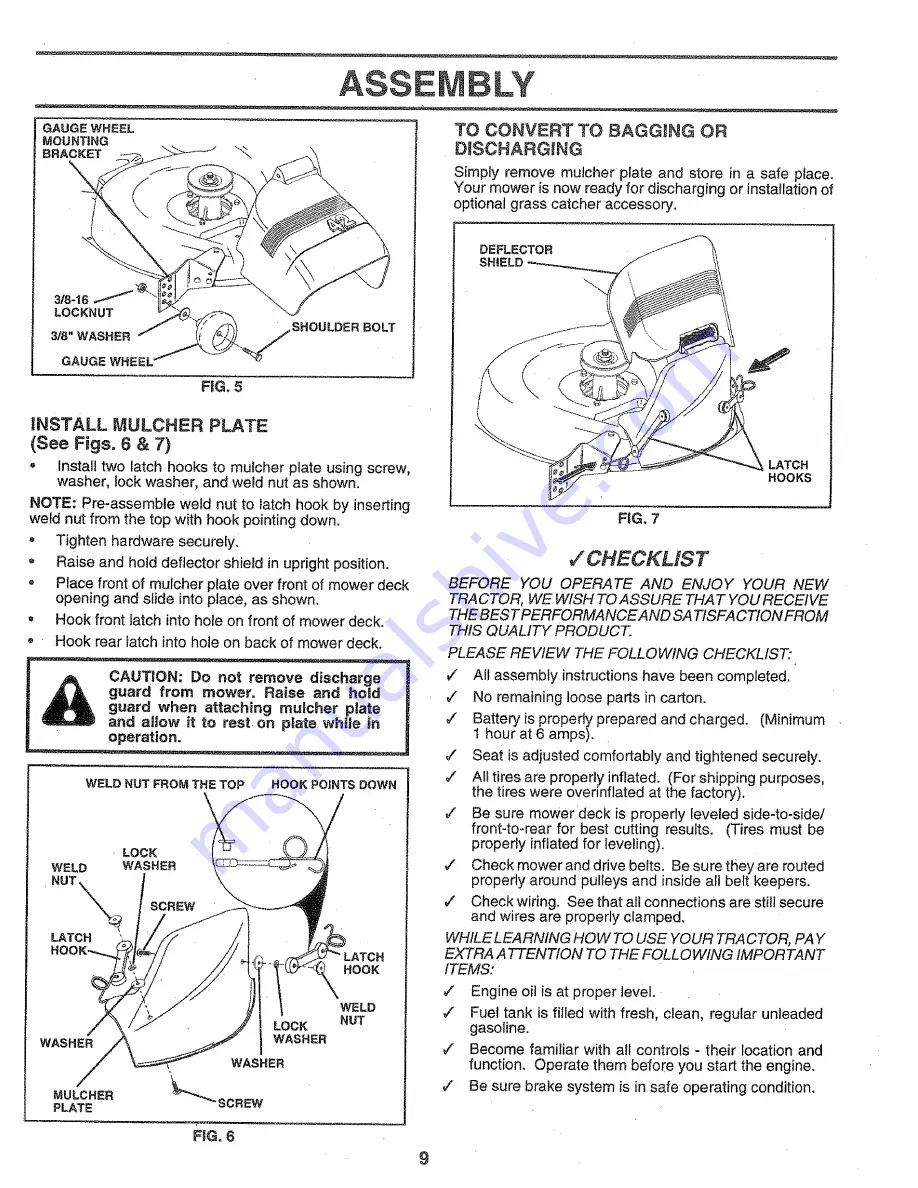 Craftsman 917.259330 Owner'S Manual Download Page 9