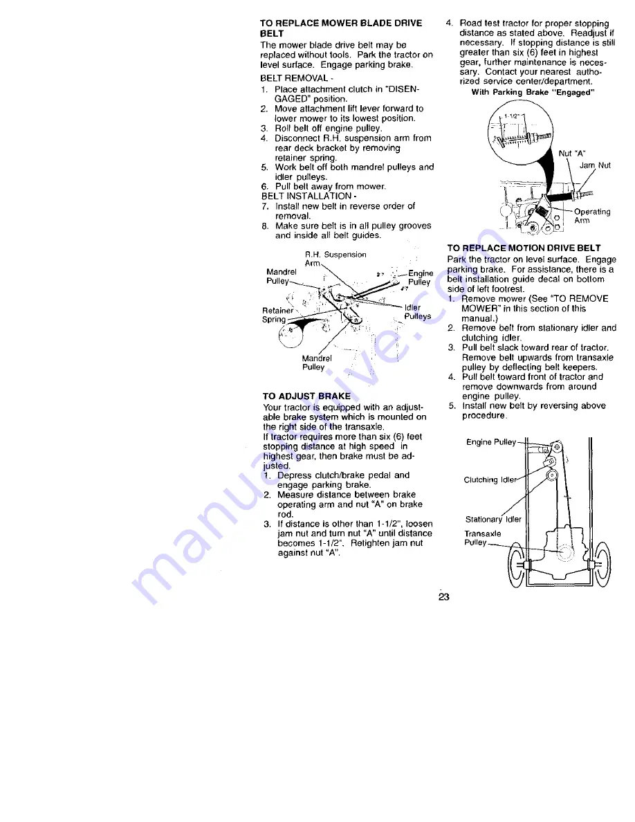 Craftsman 917.259870 Owner'S Manual Download Page 23