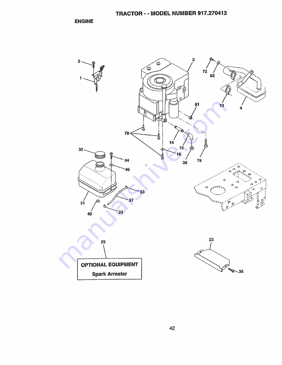 Craftsman 917.270412 Owner'S Manual Download Page 42