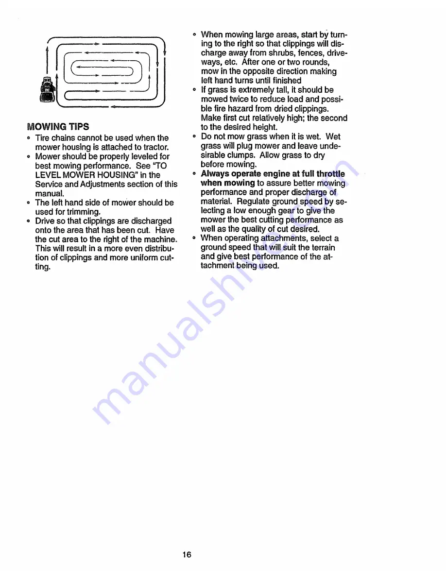 Craftsman 917.270510 Owner'S Manual Download Page 16