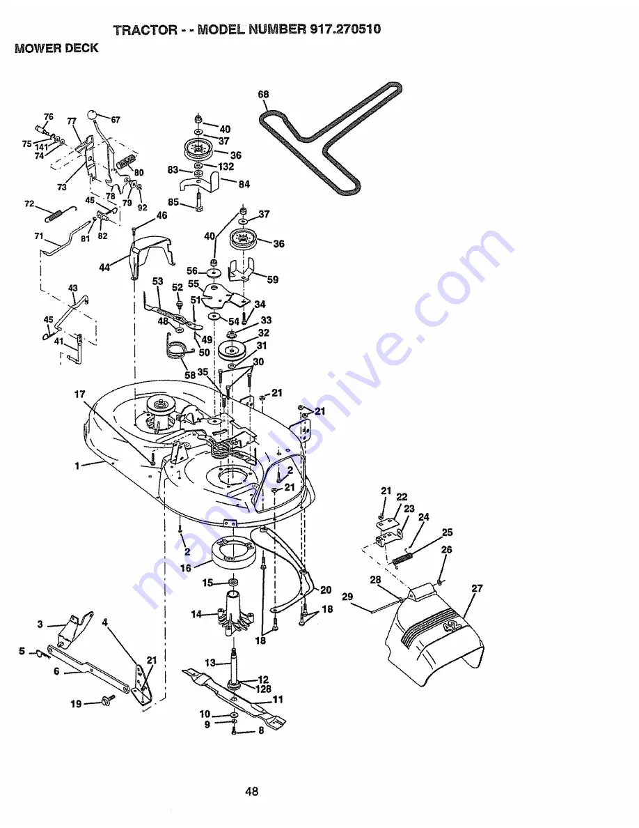 Craftsman 917.270510 Owner'S Manual Download Page 48