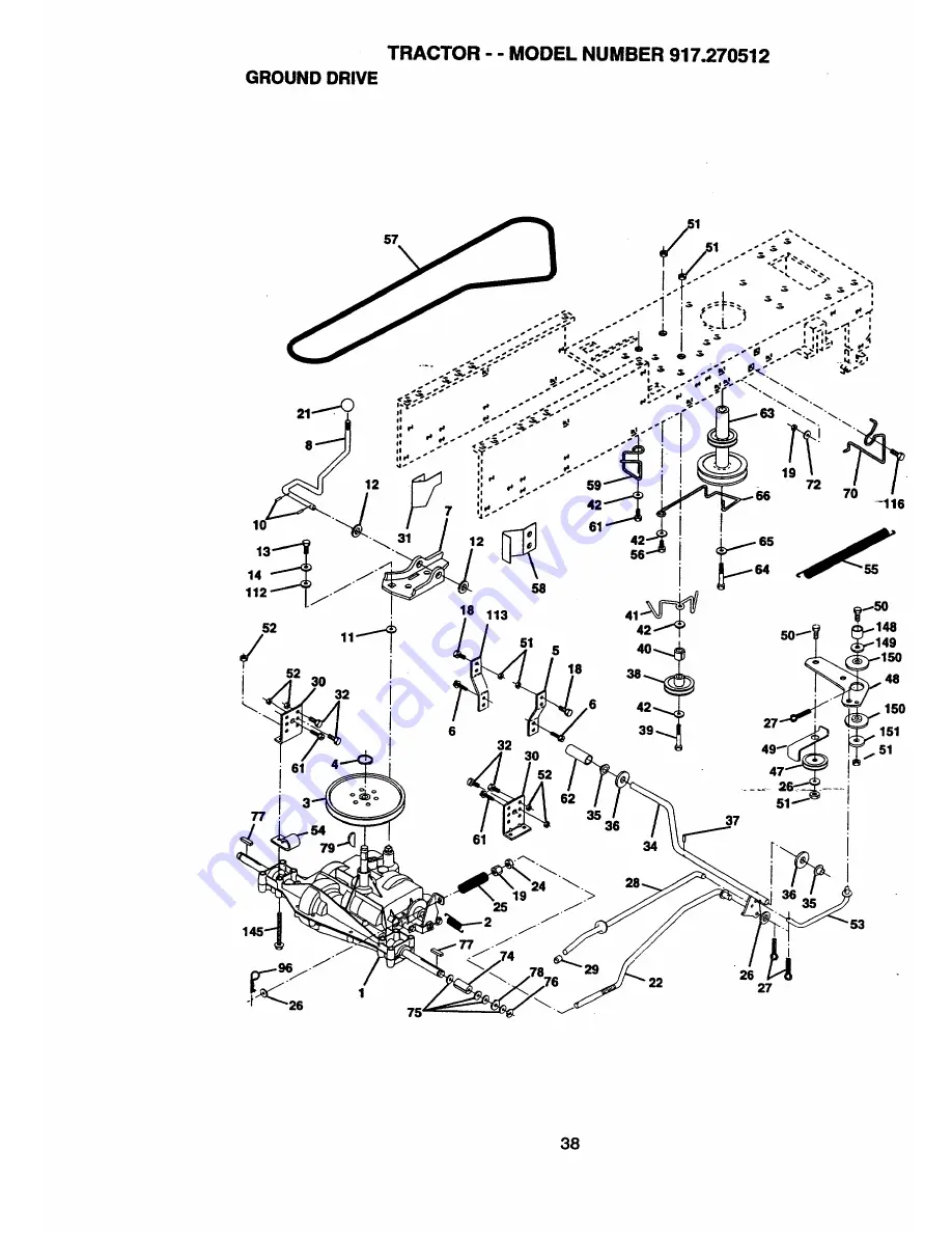 Craftsman 917.270512 Owner'S Manual Download Page 38