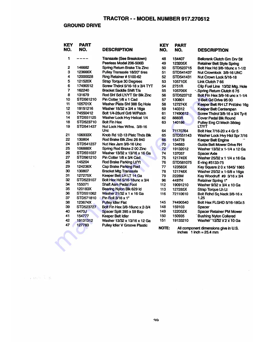 Craftsman 917.270512 Owner'S Manual Download Page 39