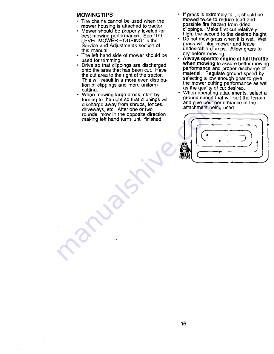 Craftsman 917.270514 Owner'S Manual Download Page 16