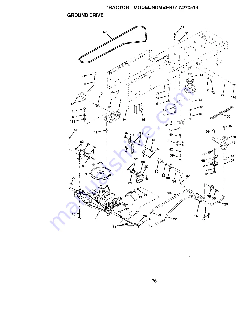 Craftsman 917.270514 Owner'S Manual Download Page 36