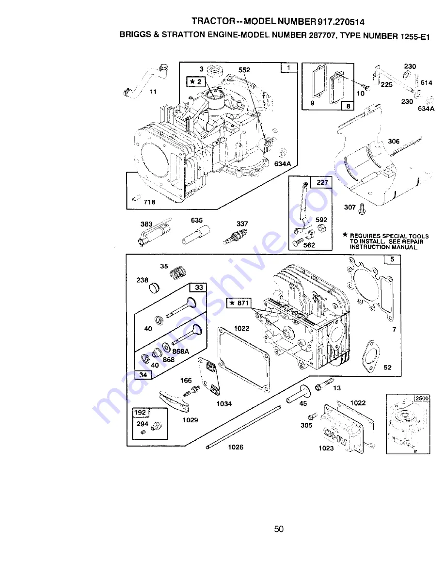 Craftsman 917.270514 Owner'S Manual Download Page 50