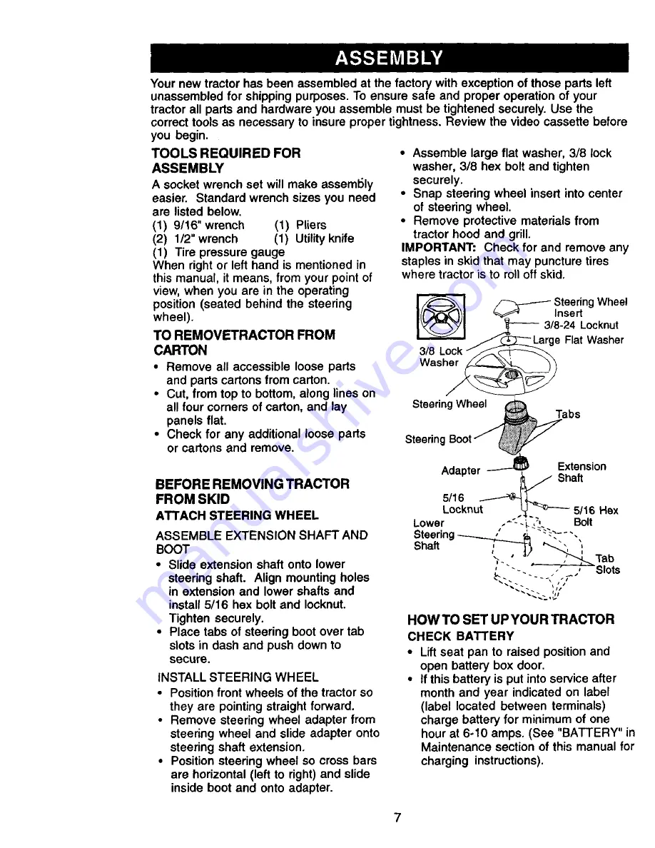 Craftsman 917.270533 Owner'S Manual Download Page 7