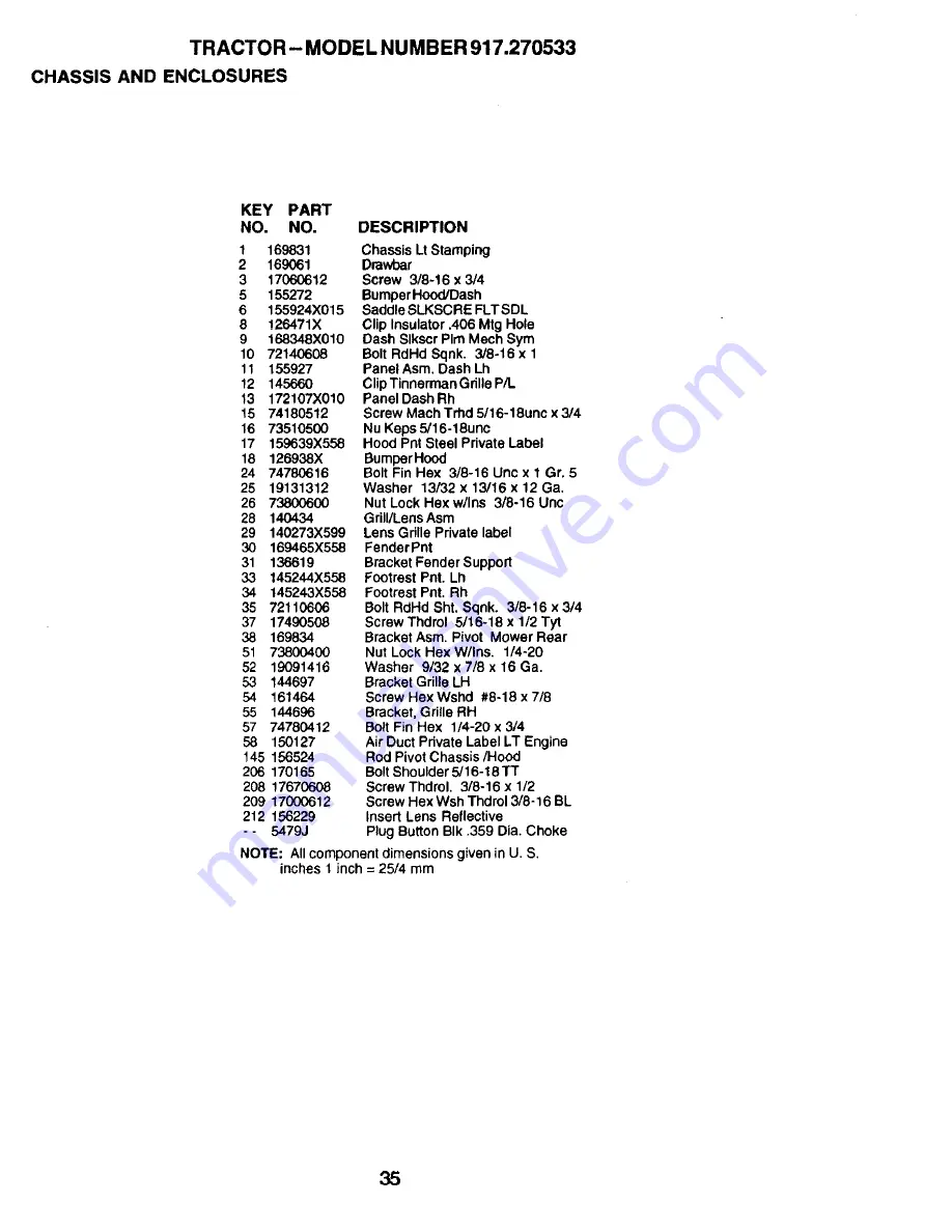 Craftsman 917.270533 Owner'S Manual Download Page 35