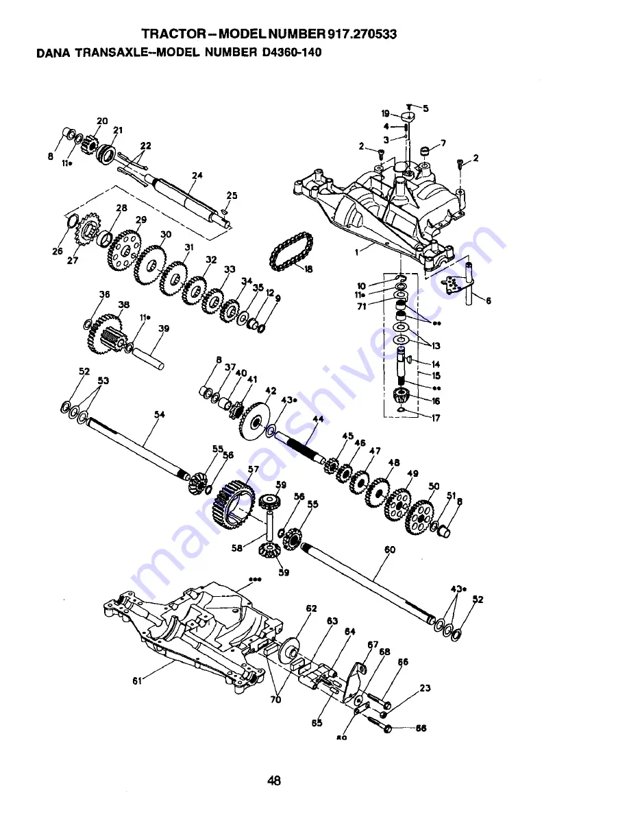 Craftsman 917.270533 Owner'S Manual Download Page 48