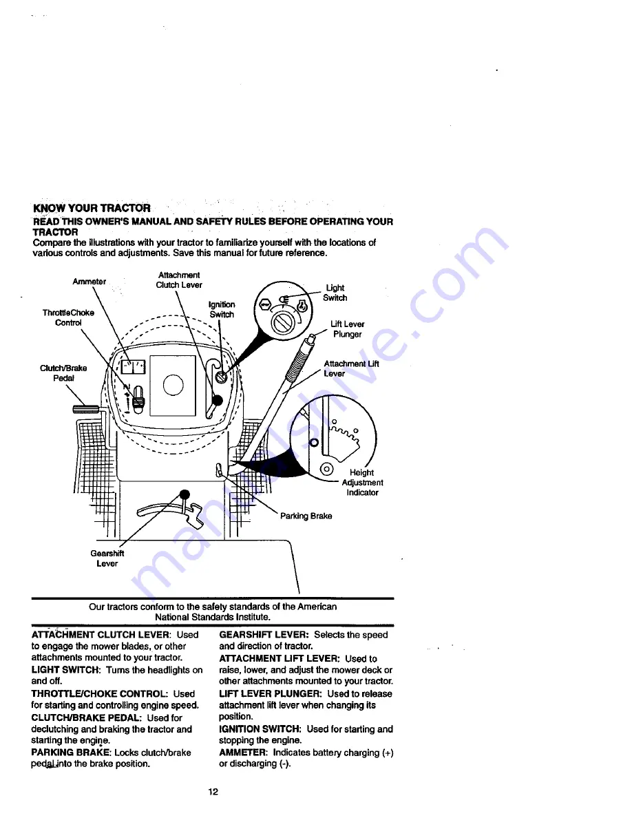 Craftsman 917.270613 Owner'S Manual Download Page 12