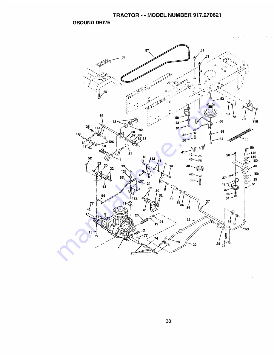 Craftsman 917.270621 Owner'S Manual Download Page 38