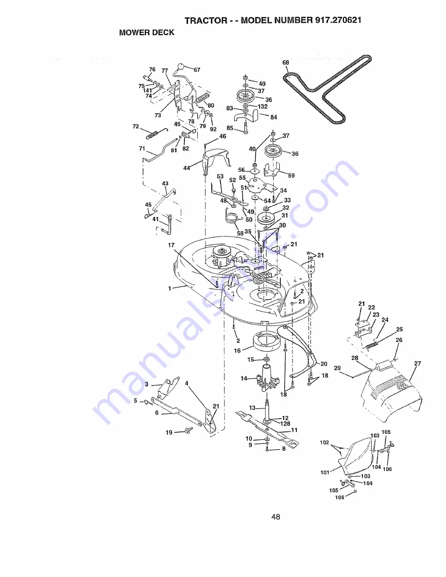 Craftsman 917.270621 Скачать руководство пользователя страница 48