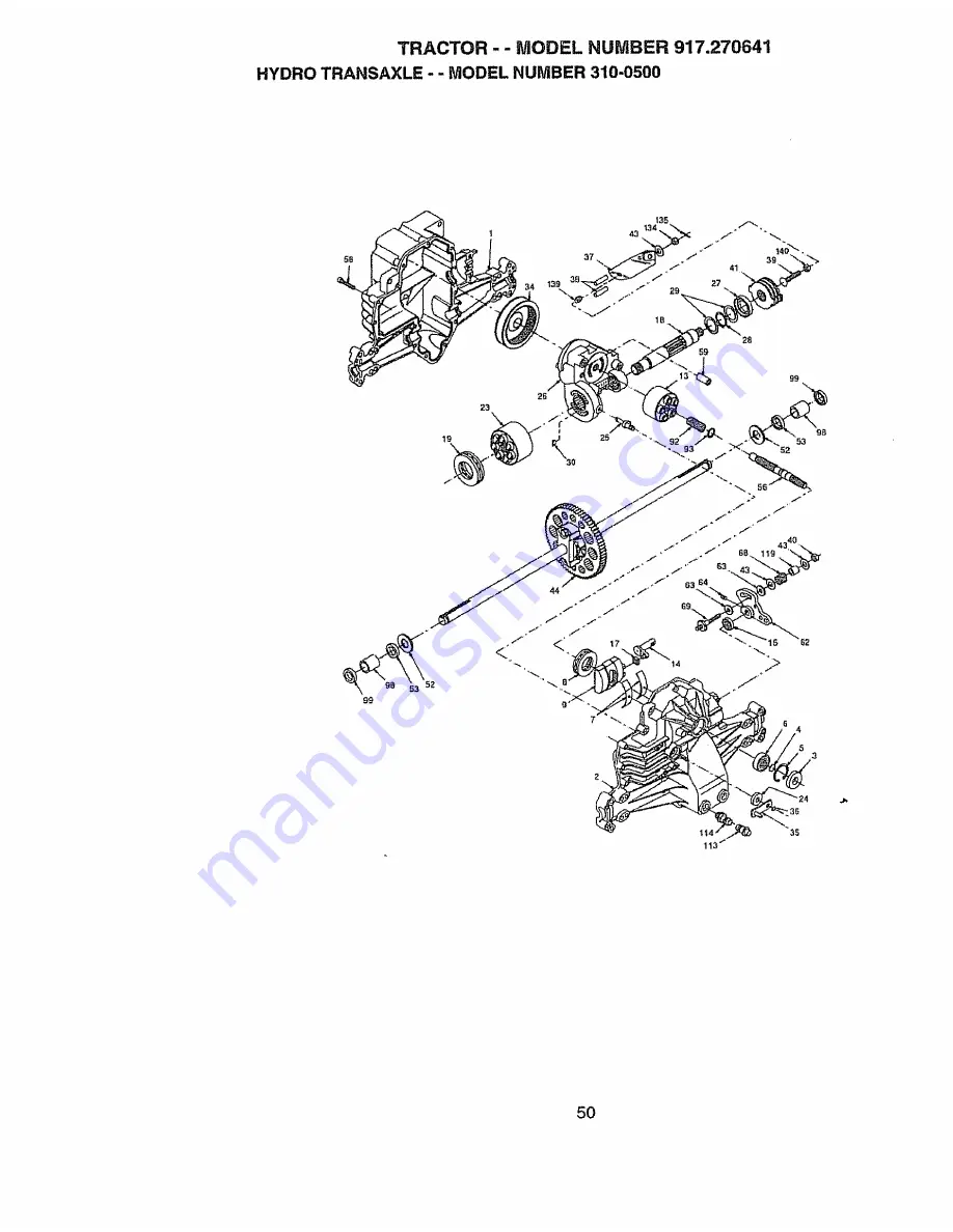 Craftsman 917.270641 Owner'S Manual Download Page 50