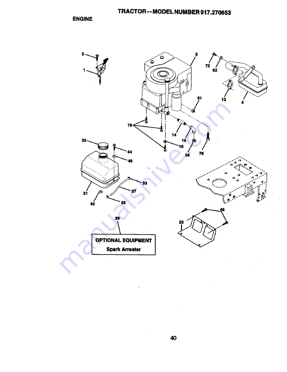 Craftsman 917.270653 Owner'S Manual Download Page 40