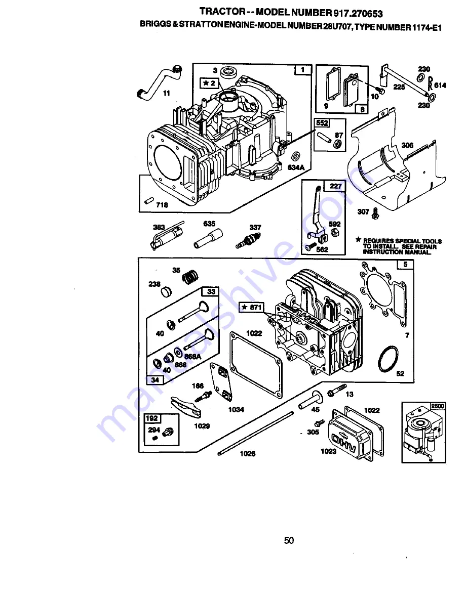 Craftsman 917.270653 Скачать руководство пользователя страница 50