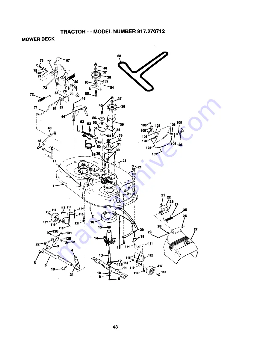 Craftsman 917.270712 Скачать руководство пользователя страница 48