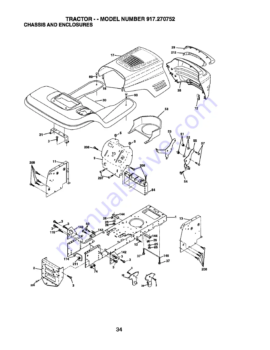 Craftsman 917.270752 Owner'S Manual Download Page 34