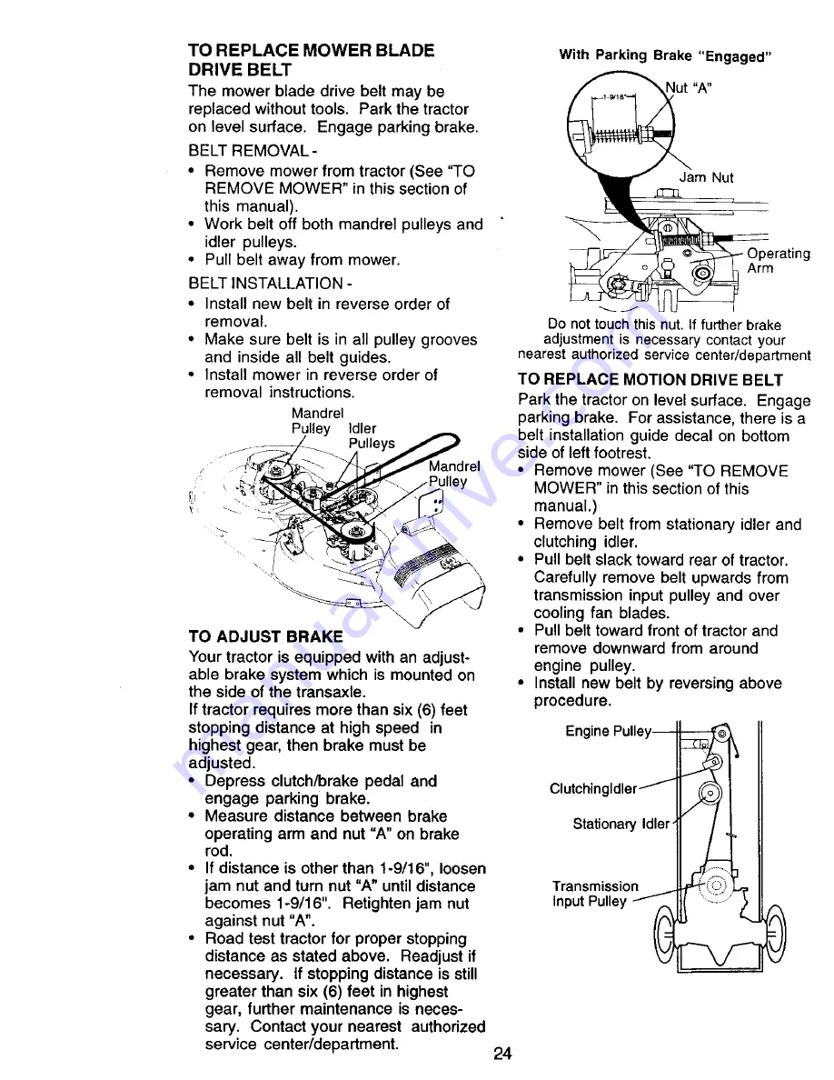 Craftsman 917.270762 Owner'S Manual Download Page 24