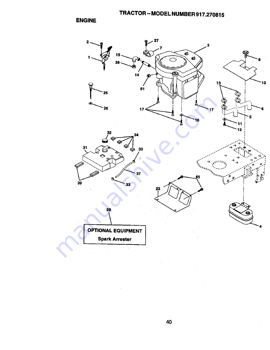 Craftsman 917.270815 Owner'S Manual Download Page 40