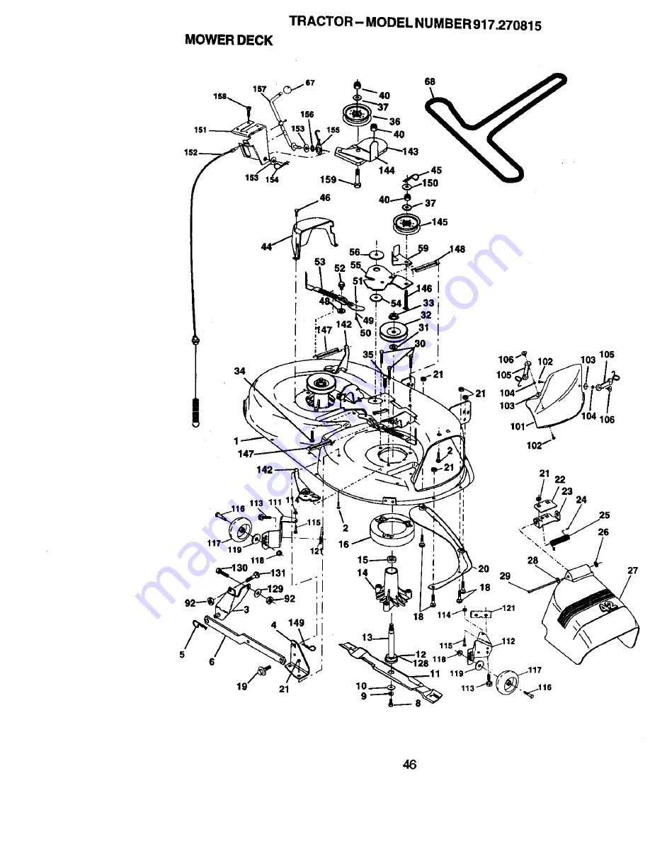 Craftsman 917.270815 Owner'S Manual Download Page 46