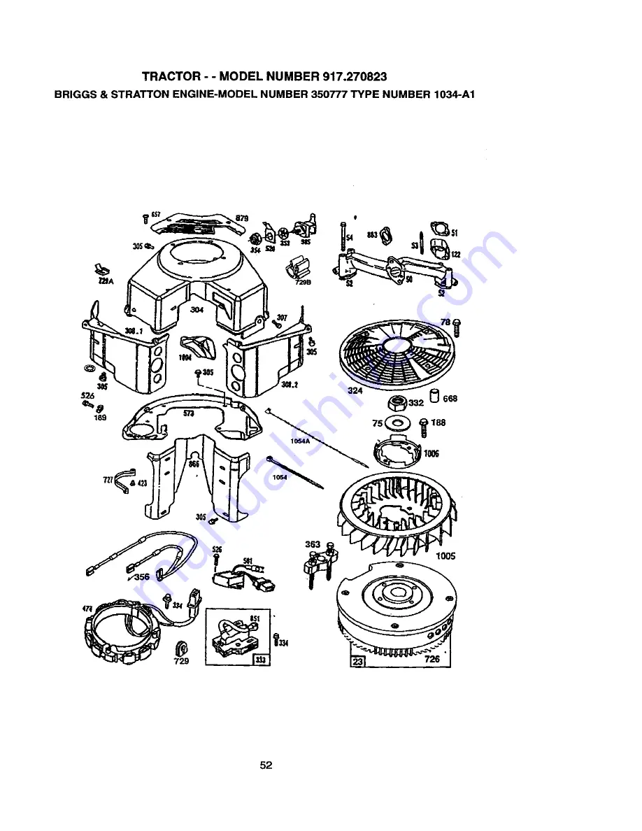 Craftsman 917.270823 Скачать руководство пользователя страница 52