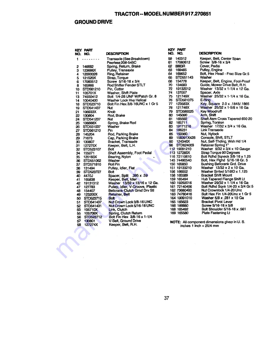 Craftsman 917.270851 Owner'S Manual Download Page 37