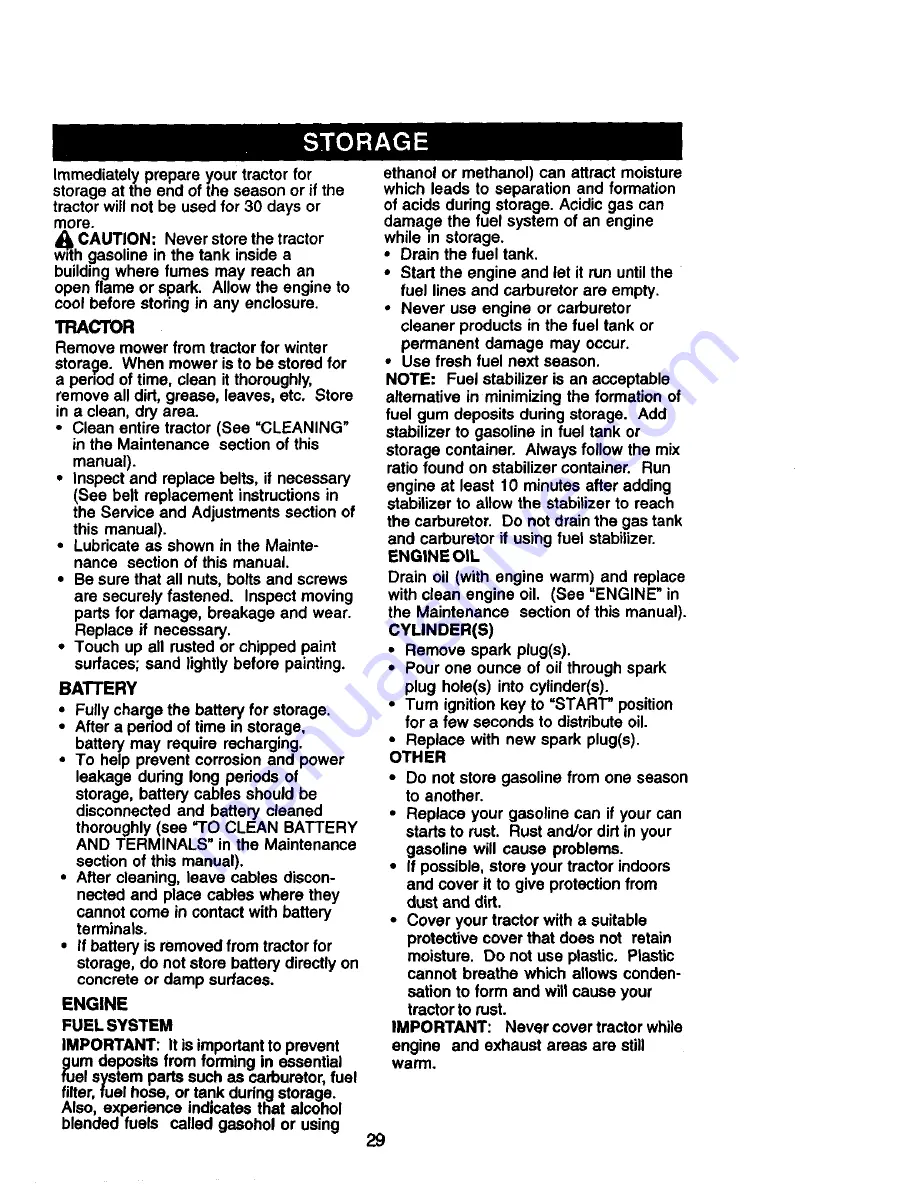 Craftsman 917.270921 Owner'S Manual Download Page 29