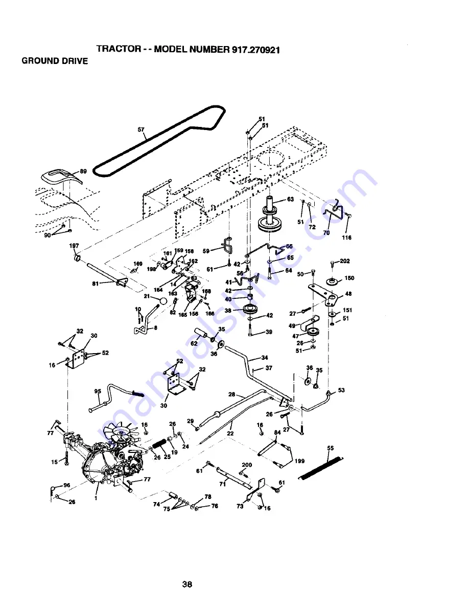 Craftsman 917.270921 Owner'S Manual Download Page 38