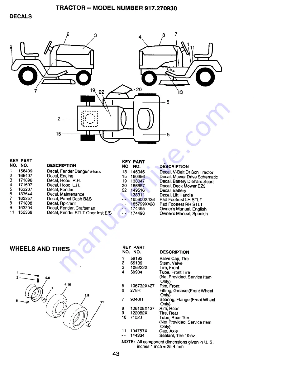 Craftsman 917.270930 Скачать руководство пользователя страница 43