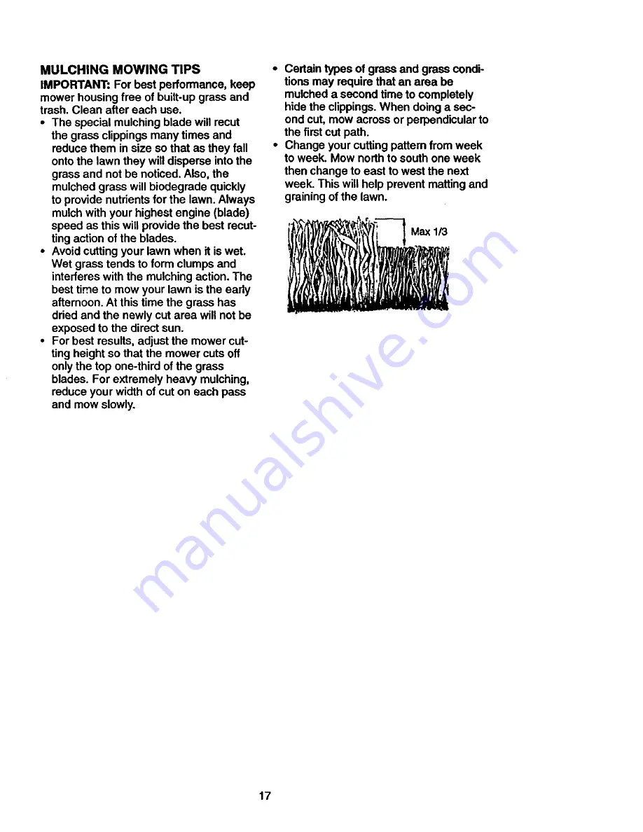 Craftsman 917.271022 Owner'S Manual Download Page 17