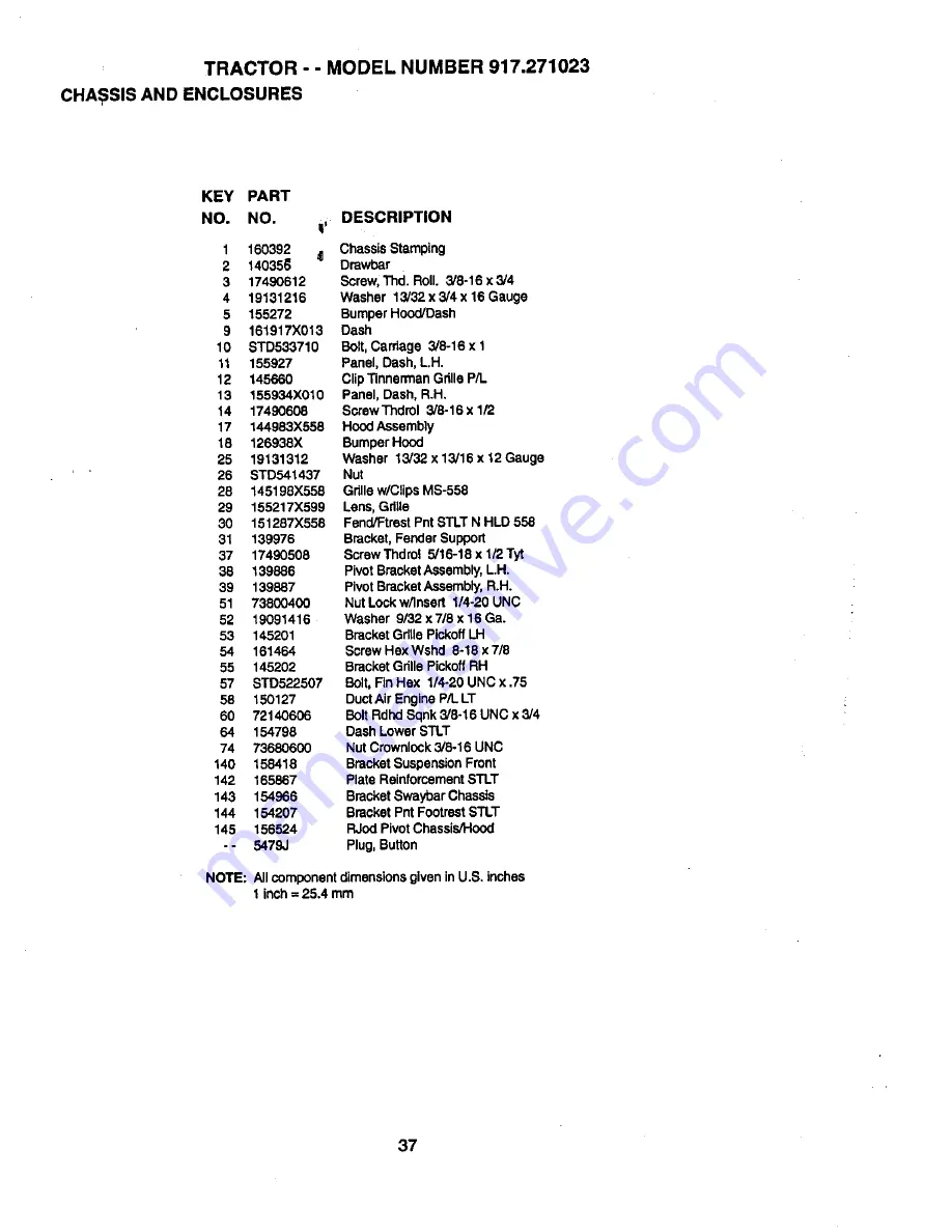 Craftsman 917.271023 Owner'S Manual Download Page 37