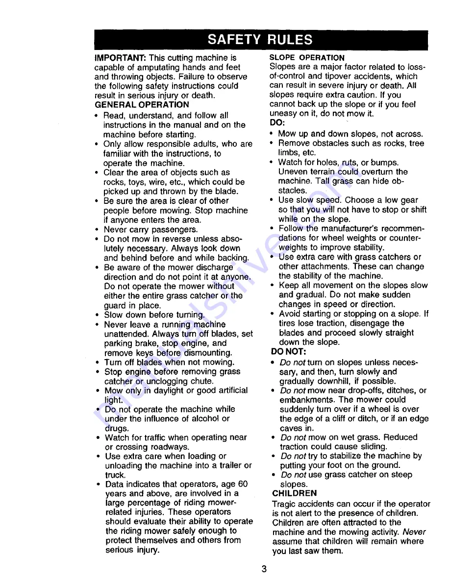 Craftsman 917.271063 Owner'S Manual Download Page 3