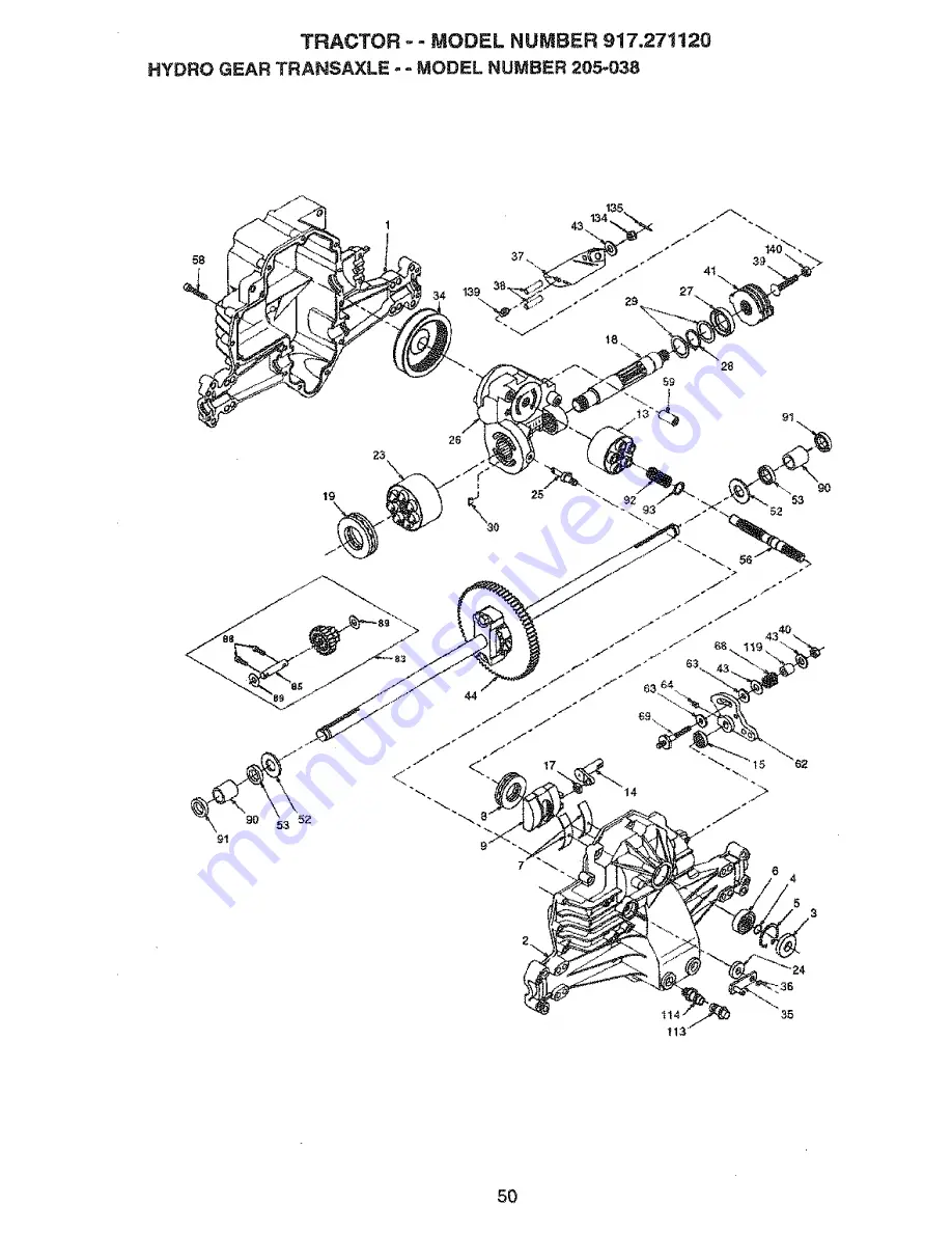 Craftsman 917.271120 Owner'S Manual Download Page 50